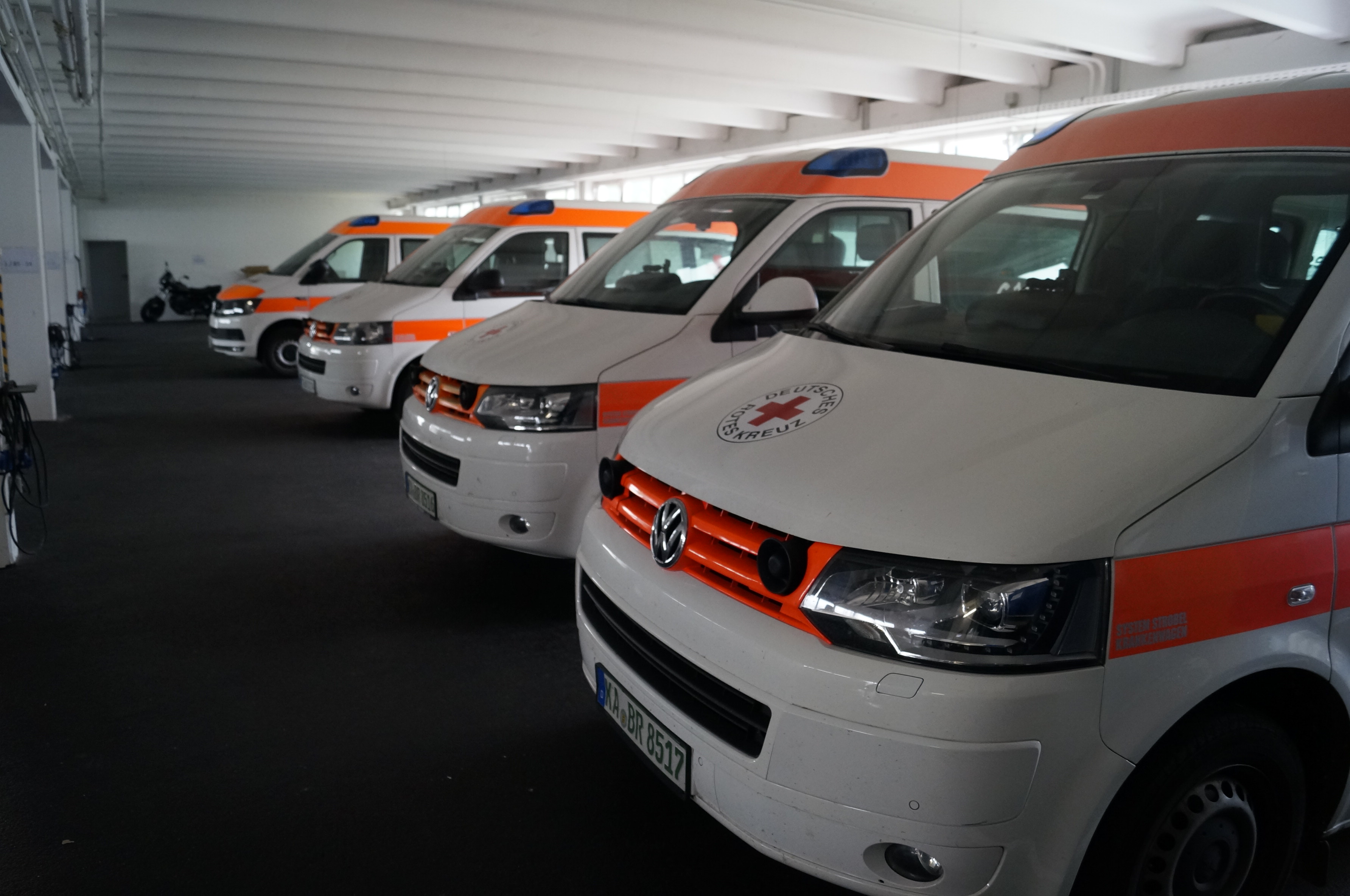 Fahrzeuge im Krankentransport