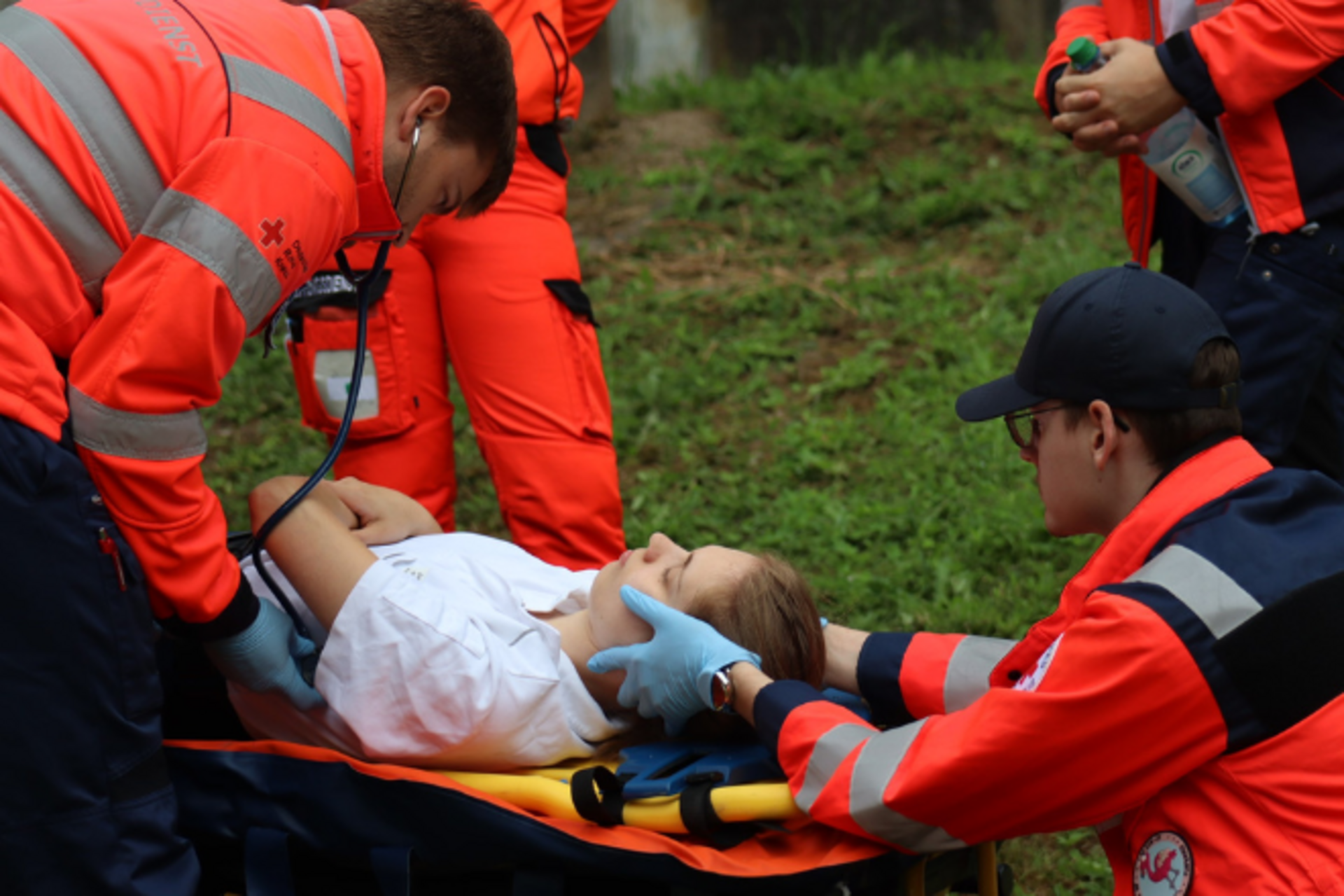 Einsatz von Sanitätern